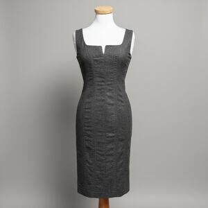 Beymen charcoal metallic dress, size 4, NEW WITH TAGS!